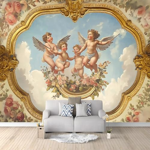 Fototapete Blumen Gegen Die Sonne Tapete Dunkelgrau 250 x 175 cm 3d Effekt - Wanddekoration fur Wohnzimmer - Wandtapete Einfach zu Montieren Gelb