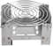Hornillo de camping, con estructura de rejilla, hervidor de alcohol, quemador de horno de bolsillo, cortavientos, plegable, portátil, para camping, senderismo, picnic, barbacoa