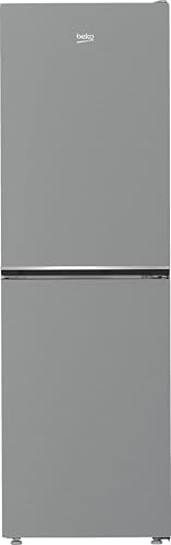 Beko 50/50 Frost Free Fridge Freezer - Stainless Steel - E Rated