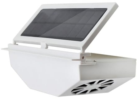 PartyKindom 3 Piezas Ventilador Solar para Coche Extractor de Aire para Ventana Enfriador de Aire Solar Instalación para Ventilar y Eliminar Olores Vehículos Estacionados