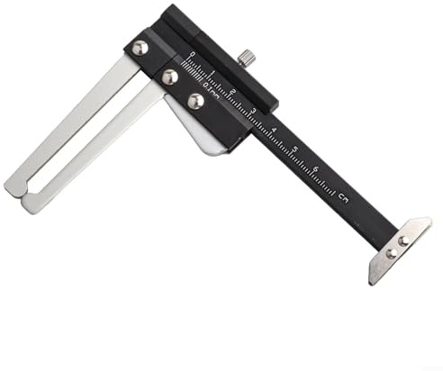 WDWDW Stainless Steel Brake Disk Measure Tool with Accurate Reading Capabilities