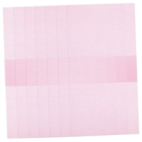 ZUNOXAZ 50 pièces Lot Papier Cuisson Anti-huile Rayé Résistant Chaleur pour Pâtisserie et Alimentaire Compatible Four et Friteuse à Air Usage Domestique et Professionnel