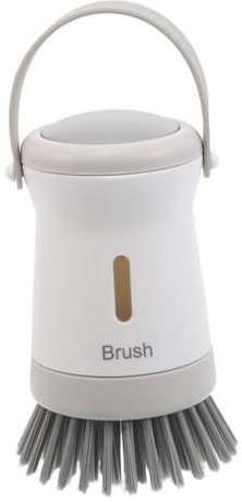 Sosoport Pot Cleaning Brush Kitchen Dish Brush for Easy Cleaning Comfortable Grip for Daily Kitchen Use
