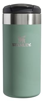 Stanley Aerolight Transit Resemugg 0.35L - Håller 4 Timmar Varm - 6 Timmar Kall - Diskmaskin Säker - Läcksäker - Bilkopphållare Kompatibel - Termos Kaffe Mugg - Shale