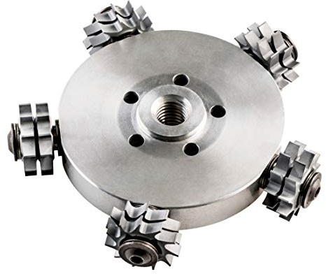 5 Scarifier milling head with flat head cutters