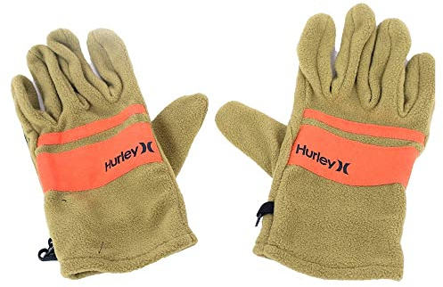 Hurley Herren Gloves M Arrowhead Fleece Handschuhe, Grün (medium olive), S-M EU