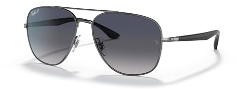 Ray-Ban Herren 0RB3683-004/78-56 Sonnenbrille, Gun Metal, Standard
