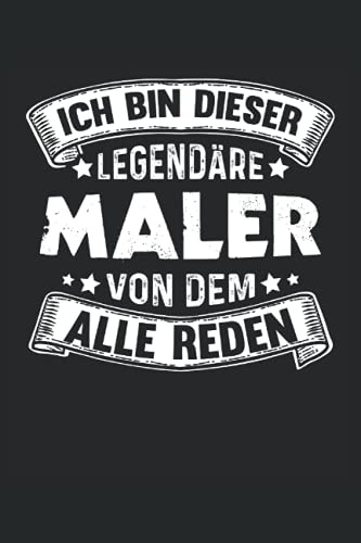Maler Meister Notizbuch (liniert) Lackierer Handwerker Malermeister