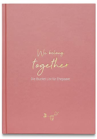 Bucket List für Ehepaare I Hochzeitsgeschenk Buch mit 160 Aufgaben für Paare I Geschenk zur Hochzeit, zum Hochzeitstag, Valentinstag oder Jahrestag I Erinnerungsbuch für gemeinsame Erlebnisse