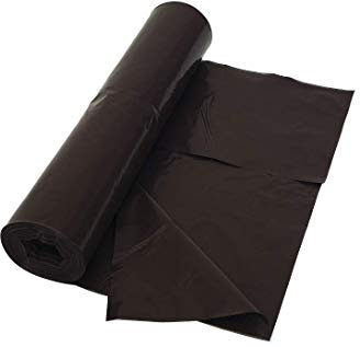 IG-AS Müllsäcke 60, 120, 200, 240 Liter Stark Reißfest, blau oder schwarz (60L, Schwarz, 25)