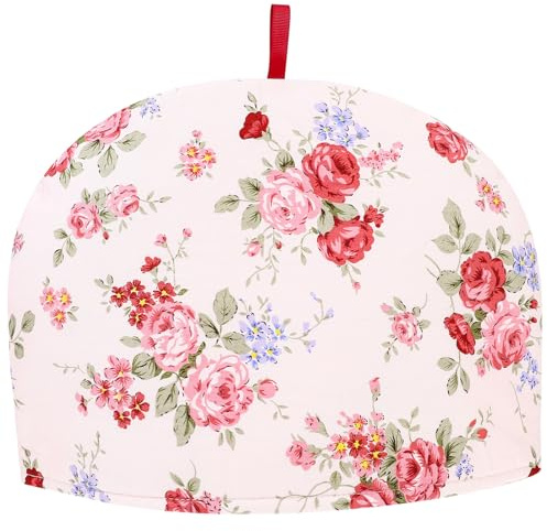 Cabilock Teekannen Wärmer Baumwolle Stoff Teewärmer Deko Retro Staubschutz Wasserkocher Abdeckung Isolierung Hält Warm für Porzellan Zuhause Küche Picknick