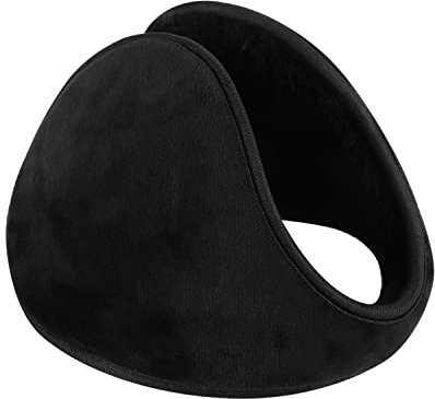Cache Oreille Homme Femme Anti-Froid/Vent Protège-Oreille en Laine Cache-Oreilles d'Hiver Oreilles Earmuffs Thermique Pliables Fourreau d'Oreilles Chauffre-Oreilles Earmuffs d'Hiver pour Ski Sports