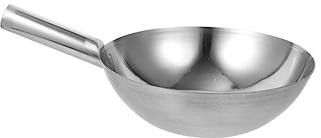 Gogogmee Mestolo in Acciaio Resistente All Usura Per Acqua Paletta Manico Corto Utensile Da Cucina Superficie Liscia Facile Da Pulire