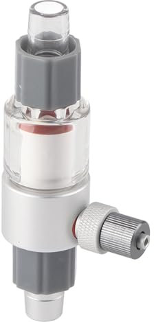ZJchao Atomizador de CO2 para Acuario, Metal + Difusor de Dióxido de Carbono Acrílico, Suministros para Acuario, Equipo para Acuario, Aumenta el Efecto de Disolución (12/16 mm)