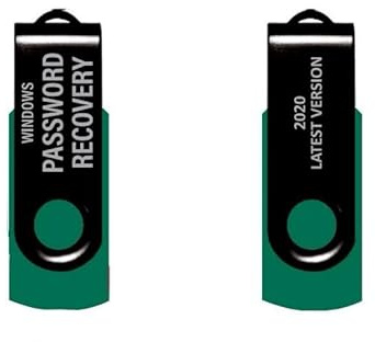 Ralix Compatible with Windows Password Recovery USB - Supports All Versions Windows XP, Vista, 7, 10 Resets Passwords in Seconds - 32/64 Bit (Latest Version)