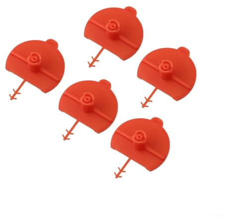 Set di 5 ugelli spray in schiuma di poliuretano, parti di ricambio compatibili per spruzzatori espandibili, montaggio con una sola mano