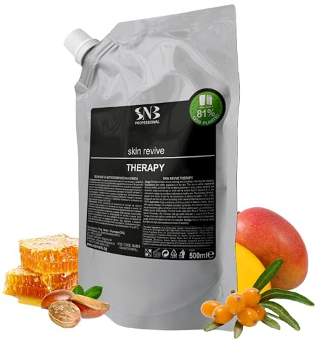 SNB Professional Fußpflege-Therapie mit Propolis und Sanddornöl – 500 ml Nachfüllpackung für intensive Feuchtigkeit und Schutz – Ideal für die Fußpflege im Kosmetiksalon oder Zuhause​