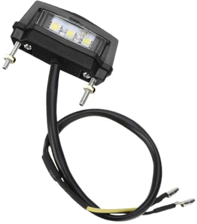 Mipcase Luce Targa a Led Auto e Fanale Posteriore Di Ricambio Per Rimorchio e Camion, Plastica Resistente, Compatta e Luminosità Energeticamente Efficiente Per Maggiore Sicurezza Di Guida