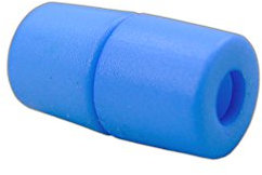 West Coast Paracord abtrünnigen Lanyard Pop Hohlstecker, Hellblau, 20 Pack