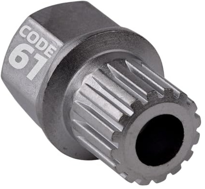 SW-Stahl 02382L-11 Felgenschloss Adapter 61 - Ersatz-Steckschlüssel VW | Präzisions-Adapter passend für VW Original-Felgensicherung - Robuster Radschrauben-Einsatz zur Montage - Vielzahndesign