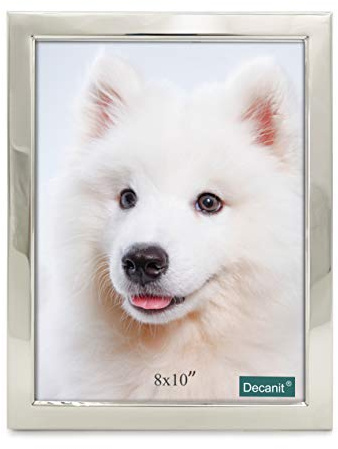 8x10 Picture Frames Silver Metal Photo Frames For Tabletop Display and Wall Decoration-Best Gifts For Family
