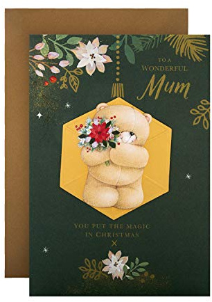 Hallmark Biglietto di Natale per la mamma, motivo: Cute Forever Friends