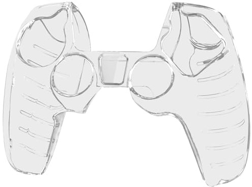 OSTENT Hard Transparent Crystal Protective Shell Skin Case Cover for Sony PS5 Wireless Controller