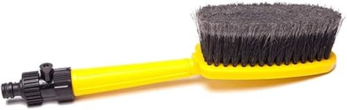 2 In 1 Spray & Wash Cleaning Brush - Soft Bristles, Ideal For Car, Van, Lorry, Window Cleaning | Clean Tool, Jet Attachment | For Cleaning Your Car | Durable Long Lasting
