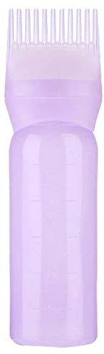 Brosse Pour Bouteille De Teinture Pour Cheveux Flacon De Brosse De Teinture Capillaire, Flacon Applicateur De Teinture Capillaire, Applicateur D'huile Capillaire Avec Échelle Graduée