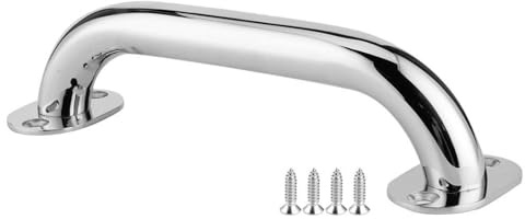 Corrimano per barche da 20,1 cm, in acciaio inox 316, maniglia per corrimano marino per barca, portello, yacht, bagno