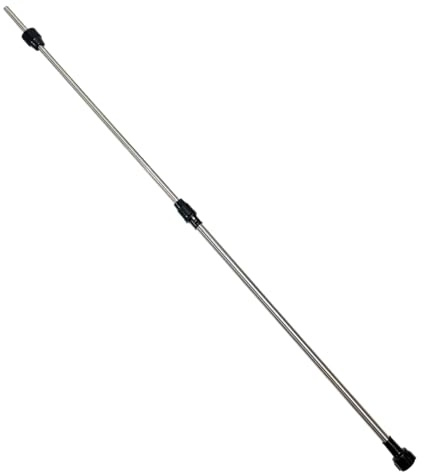Avalon - Lanza para pulverizador a batería, Kit Completo Recambio de Lanza con Boquilla de Acero INOX, Manguera y maneta para sulfatadora a batería (Lanza extensible)