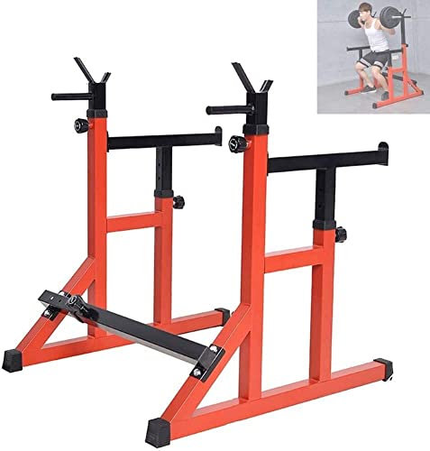 Gewichtheben, kommerzielles Bankdrücken, höhenverstellbarer Kniebeugenständer für den Innenbereich, stabiles Fitness-Rack/Ständer für das Fitnessstudio, Bankdrückständer/Langhantelständer, für Krafttr