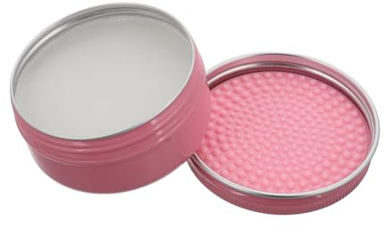 Makeup Brush Cleaner Soap 50g Metal Tin Silicone Pad for Brushes | Makeup Brush Soap, Thorough Cleaning for Travel and Business Trips, Easy to Use, Extends Brush Lifespan