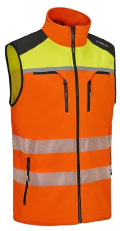 Pfanner® atmungsaktive und elastische KlimaAIR® Weste mit guter Sichtbarkeit