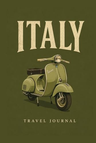 Italy Travel Scrapbook: Blank Photo Album & Memory Book for Travel Memories (Wanderlust Journals)