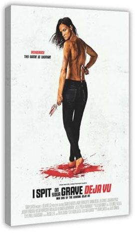 I Spit on Your Grave. - Movie Poster Canvas Poster Bedroom Decor Sports Landscape Office Room Decor Gift Frame-style 24x36inch(60x90cm)