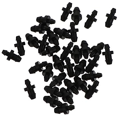 Yardenfun 150Pièces Bouchons de Tube Irrigation à pour Jardinage Agriculture Accessoires Irrigation Pratiques Durables Faciles à Installer