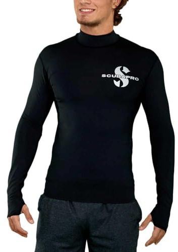 SCUBAPRO Swim Rash Guard - langärmliges UV-Schutz-T-Shirt für Herren