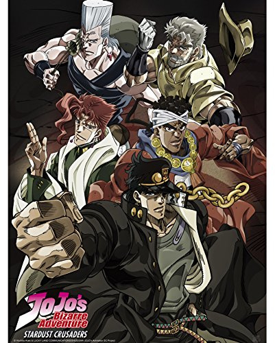 ABYSTYLE - JoJo's Bizarre Adventure - Poster Stardust Crusaders (52x38cm), 50