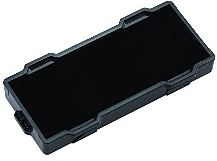 Stempelkissen für selbstfärbenden Trodat Pocket Printy 9512 inklusive Typo-Variante (Selbstsetz Stempel) – Stempelfarbe Schwarz, 2er-Pack