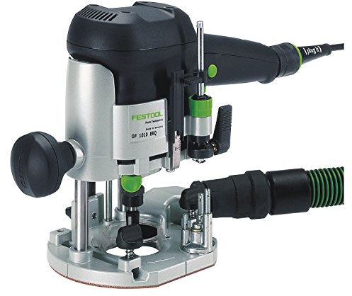 Festool OF 1010 EBQ-Plus - Fresa manuale, colore: Nero, Argento, Verde