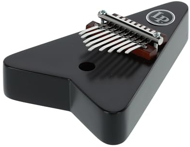LP Latin Percussion Kalimba Pentatonic, Daumenklavier, Korpus Siam Oak, 9 Metallzungen, C Pentatonic Skala, Finish Deep Cherry, LP0219DC | 9 verchromte Metallzungen, Deep Cherry, C Pentatonic Skala