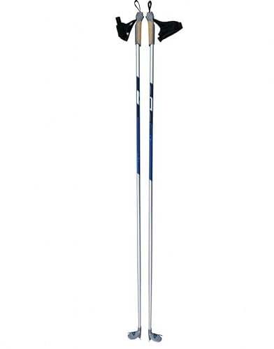 BRADOS Cyber Skistöcke 60% Carbon 130-175 cm - Ideal für Amateure und Wettkampf (160)