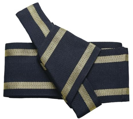 CAMDOM Herr kimono obi bälte japansk stil formad midjebälte Yukata rock tillbehör, Gul, One Size