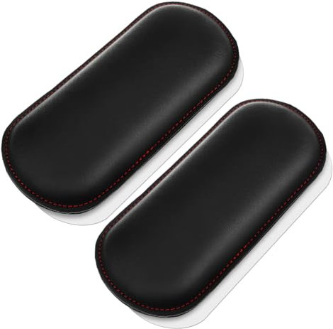 VINTORKY 2 Stück Auto Beinkissen Pad Ergonomisches Knie Und Ellenbogenkissen Für Auto Innenraum Zubehör Universelles Armlehnenpolster Für Pkw Und Lkw Modernes Design Materialien