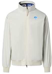 NORTH SAILS Sailor 2.0 Sommarjacka Herr Hals Inre Kontrast, Vit, L