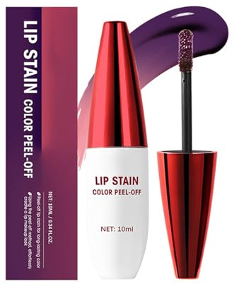 Eazerom 03 Peel Off Lip Stain Lip-färg, tatuering läppstift lång livslängd skal av läppstift stift stift stift matt finish läppstift vattentät läppmakeup läppstift, läppskal av långvarig tätning, #3