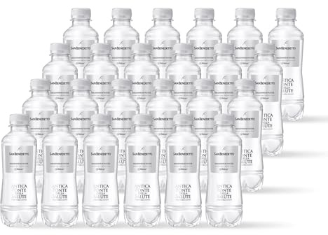 Acqua San Benedetto Minerale Naturale Antica Fonte della Salute | Premium Water | Confezione da 24 Bottiglie in PET da 250ml