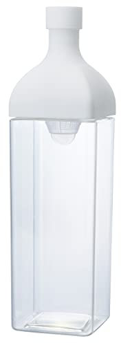 Hario Ka-Ku Cold Brew Tea Bottle, 1200ml, White