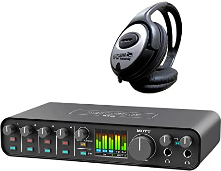 M6 6-Kanal USB-Audio-Interface + keepdrum Kopfhörer